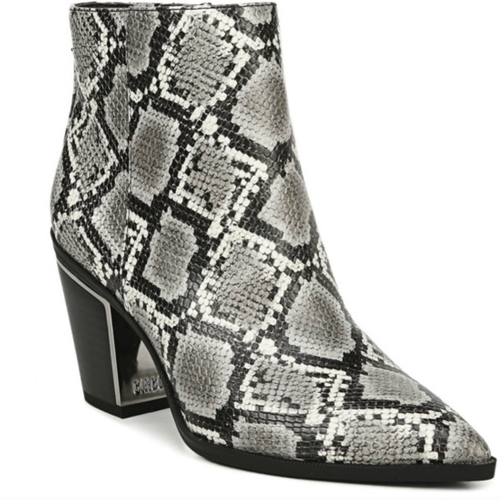 Circus by Sam Edelman Cal snakeskin embossed ankle boots